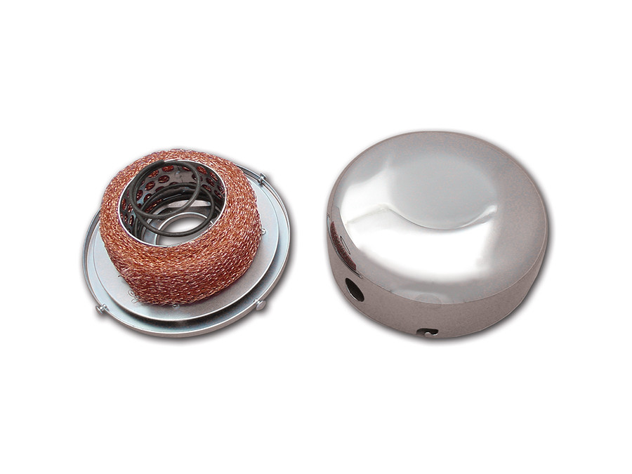 Wyatt Gatling - Smooth Chrome J-Slot Air Cleaner