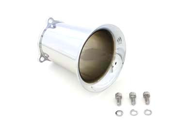 Wyatt Gatling #8413 - Chrome 4 inch Velocity Stack S&S