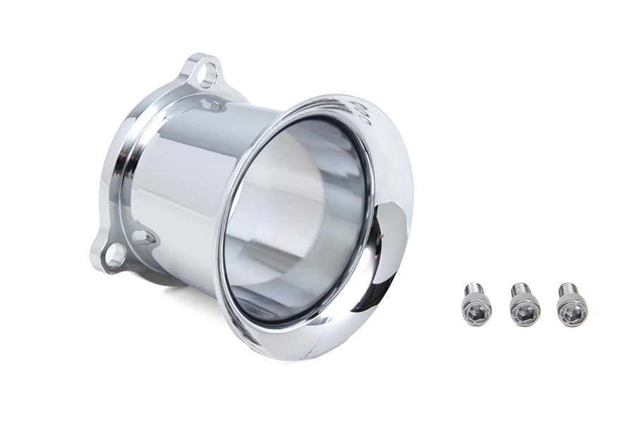 Wyatt Gatling #6408 - Chrome 2.5 inch Velocity Stack CV