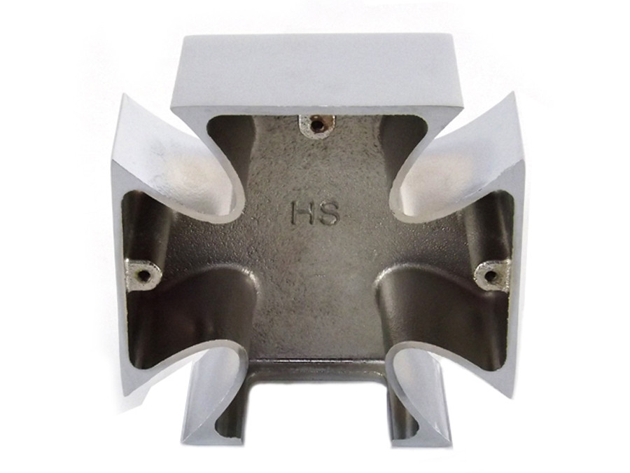 Wyatt Gatling - Chrome Maltese Cross Air Cleaner Cover