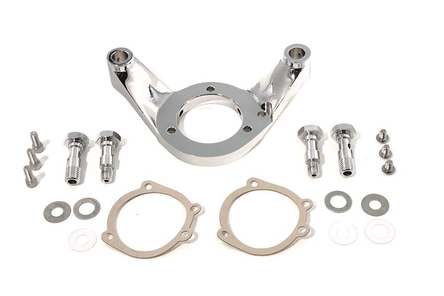 Wyatt Gatling - Air Cleaner Bracket Kit Chrome Billet