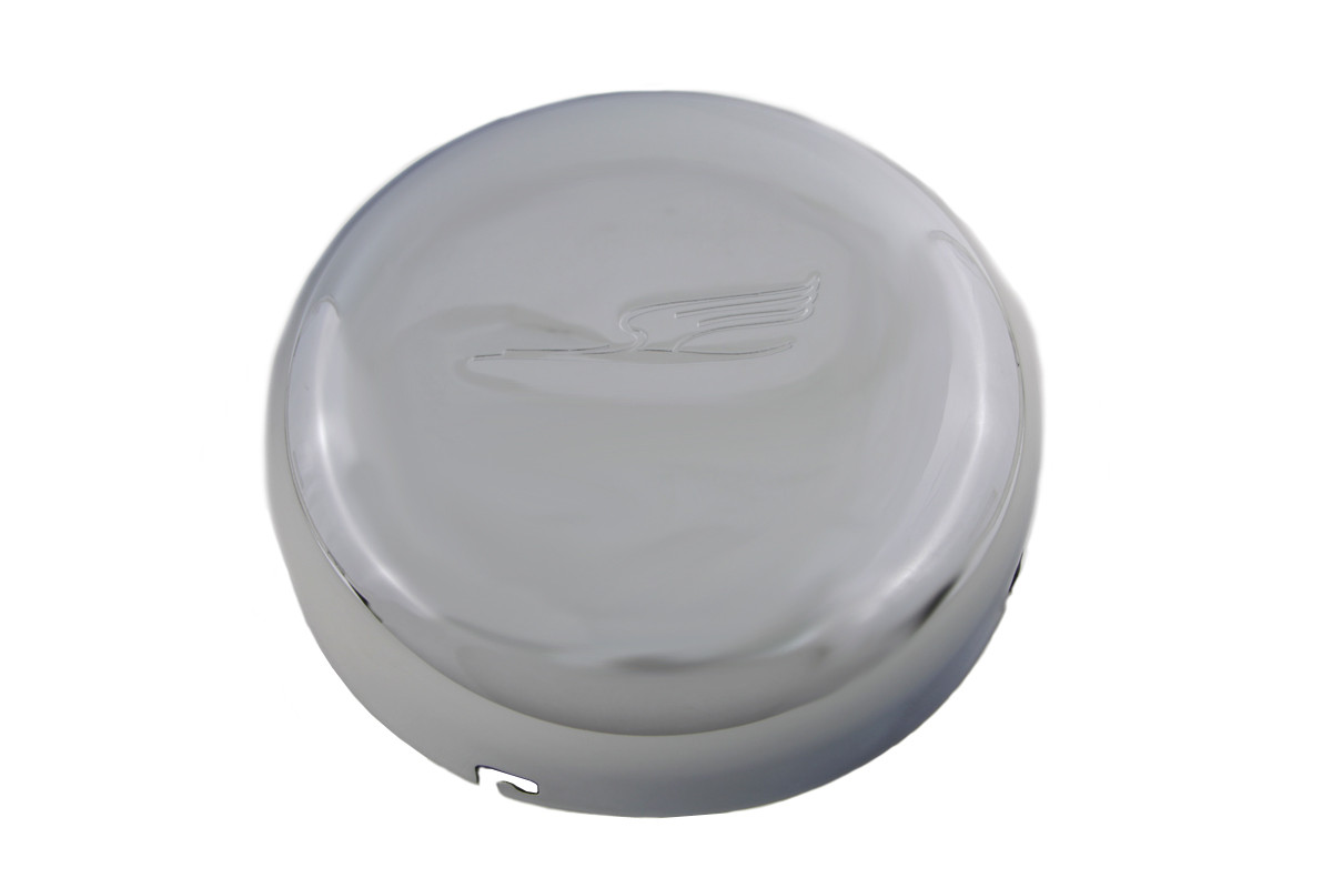 Wyatt Gatling #75791 - 7 inch Bird Style Air Cleaner Cover Chrome