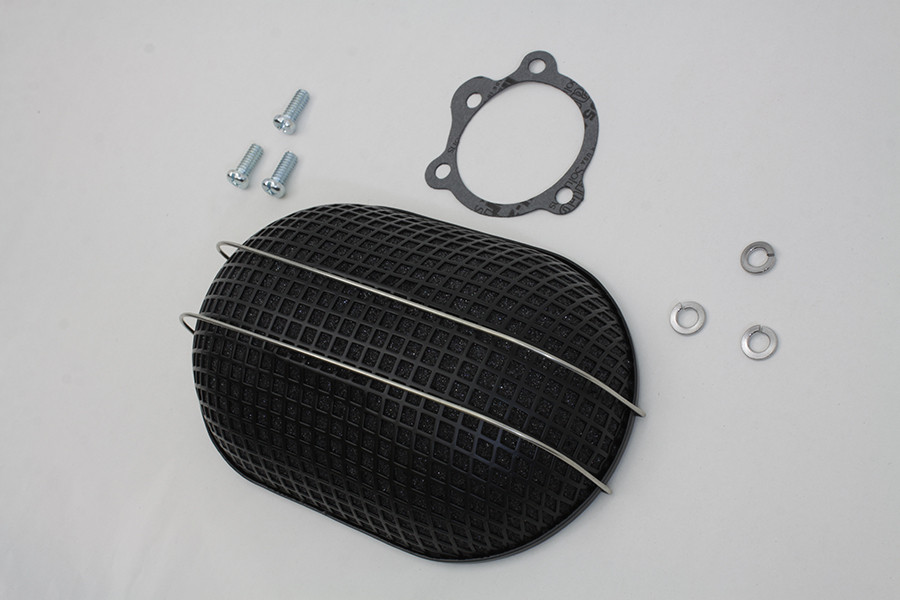 Wyatt Gatling #19395B - Wyatt Gatling Black Turbo Air Cleaner