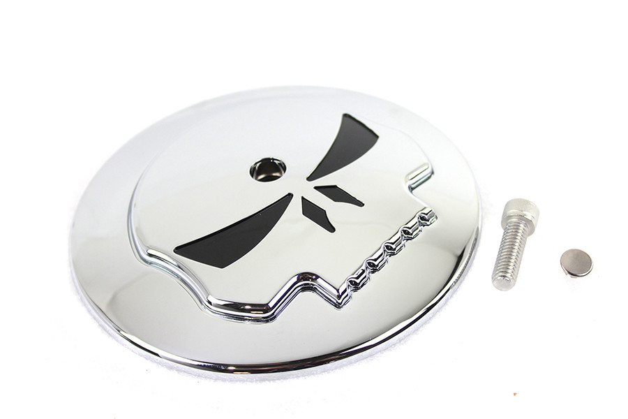 Wyatt Gatling #78345C - Wyatt Gatling Skull Air Cleaner Cover Insert