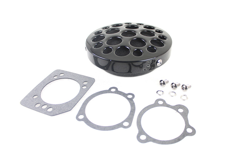 Wyatt Gatling #13407VB - Wyatt Gatling Black Drilled CV Air Cleaner