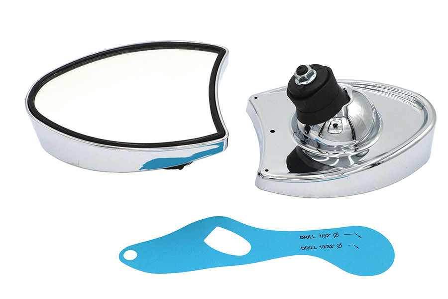 Wyatt Gatling #270971 - Chrome Touring Style Mirror Set