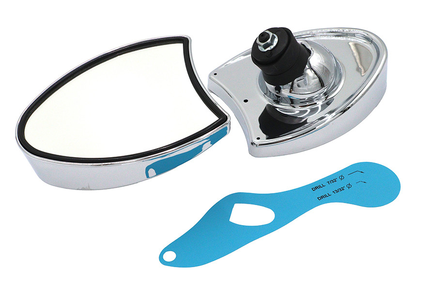 Wyatt Gatling #270971 - Chrome Touring Style Mirror Set