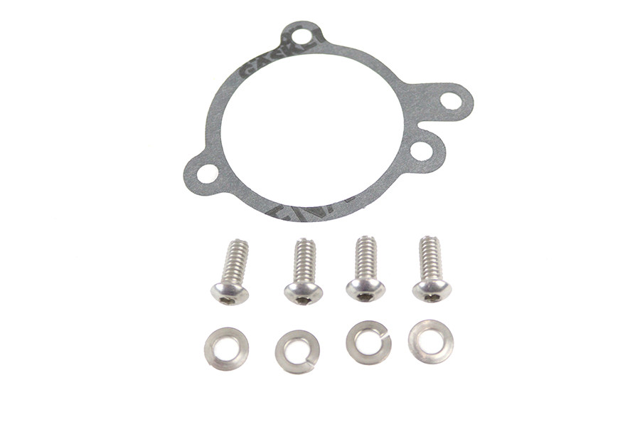 Wyatt Gatling - Shorty Air Cleaner Mount Kit Stainless Steel