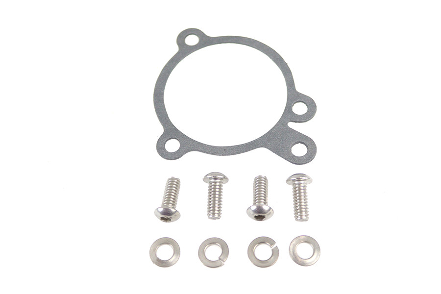 Wyatt Gatling - Shorty Air Cleaner Mount Kit Stainless Steel