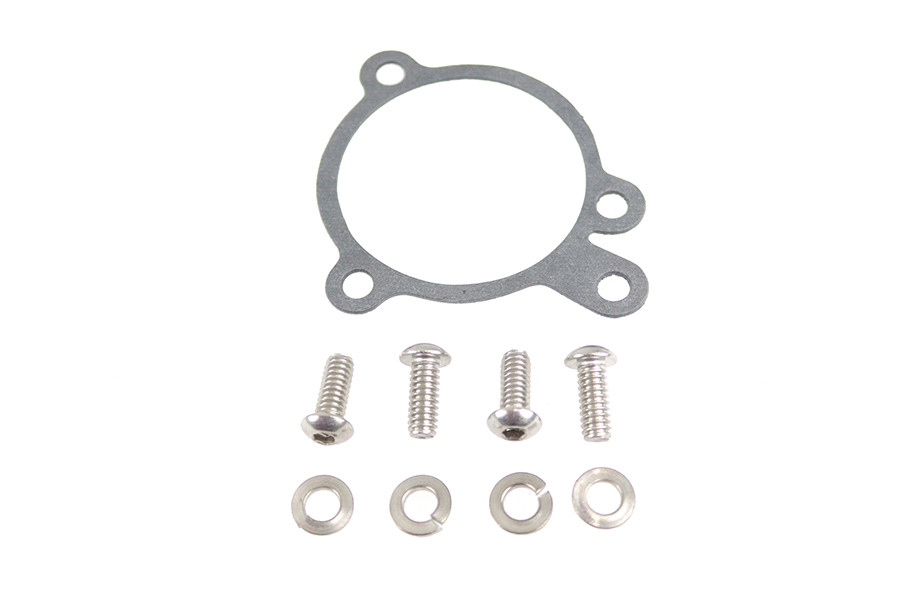 Wyatt Gatling - Shorty Air Cleaner Mount Kit Stainless Steel