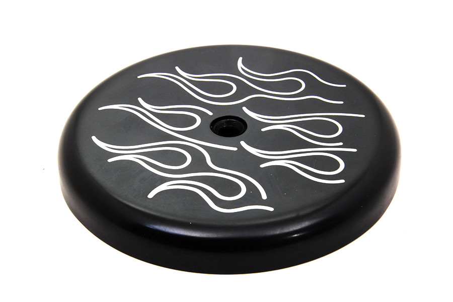 Wyatt Gatling #0213 - Black Ball Milled Air Cleaner Cover