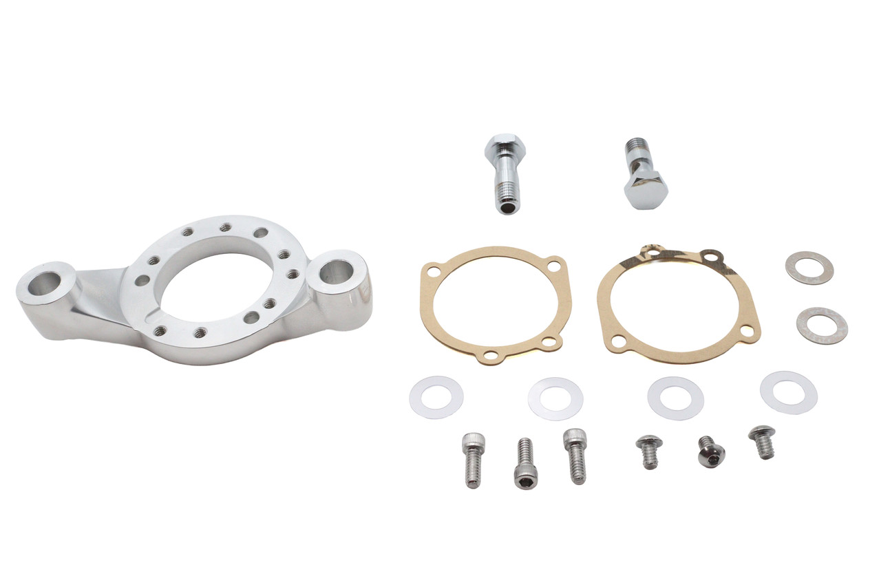 Wyatt Gatling - Integral Breather/Carburetor Mount Bracket