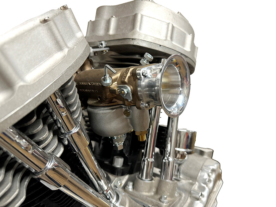 V-Twin #78972 - Linkert Velocity Stack Chrome