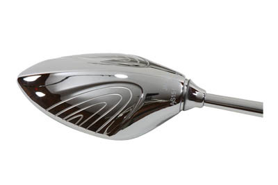 Wyatt Gatling #76974 - Lazer Wing Mirror Set Chrome