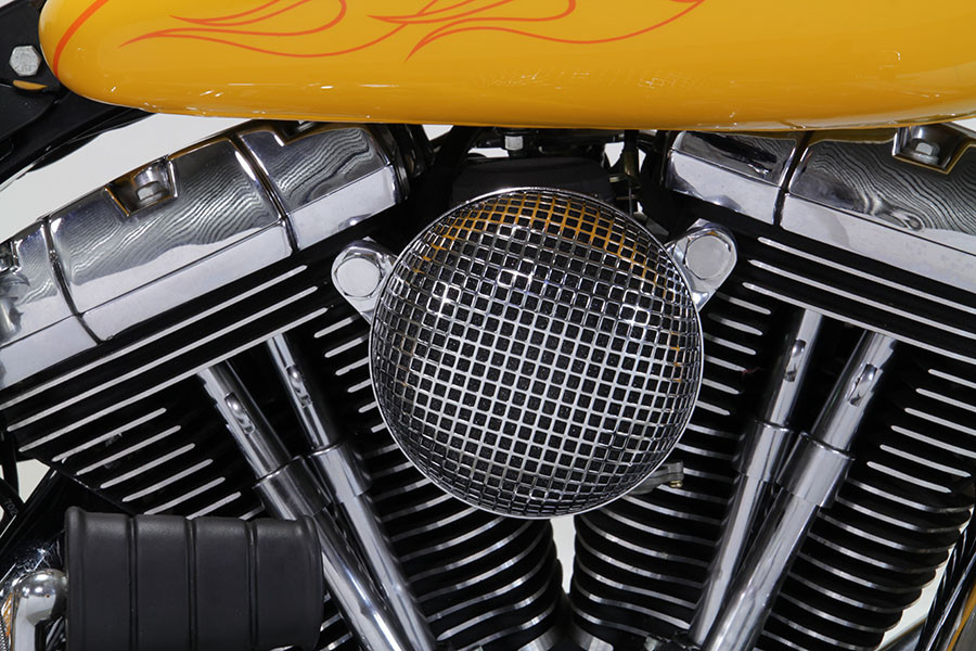 V-Twin - Chrome Wyatt Gatling Air Cleaner Assembly