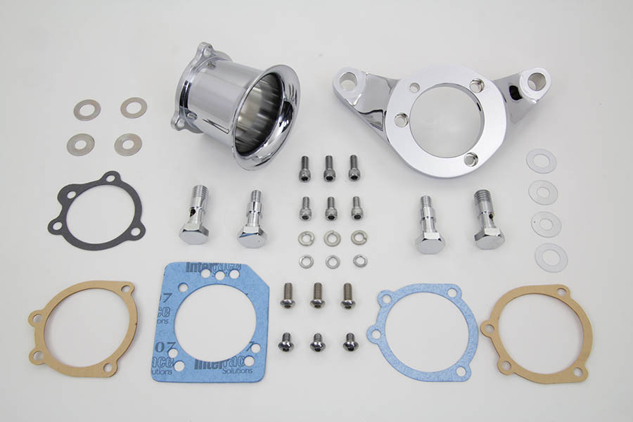 V-Twin - Chrome Wyatt Gatling Velocity Stack Assembly