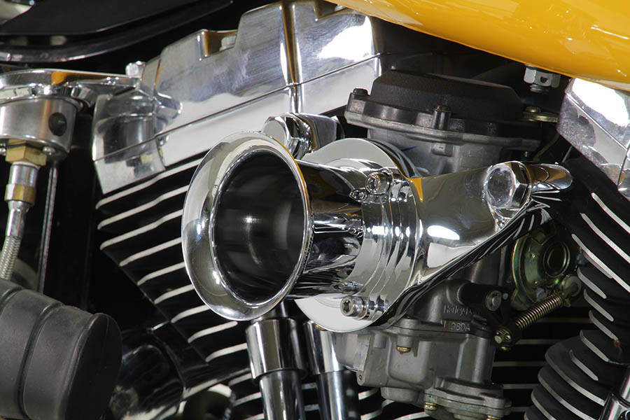 V-Twin - Chrome Wyatt Gatling Velocity Stack Assembly