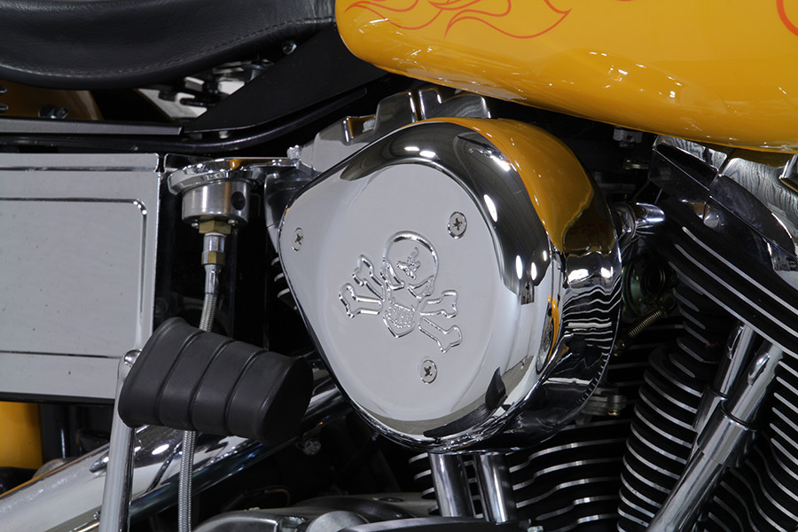 V-Twin - Chrome Wyatt Gatling Air Cleaner Assembly