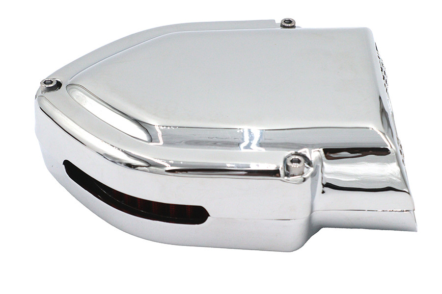 Wyatt Gatling #6137 - Wyatt Gatling Chrome V-Charger Air Cleaner