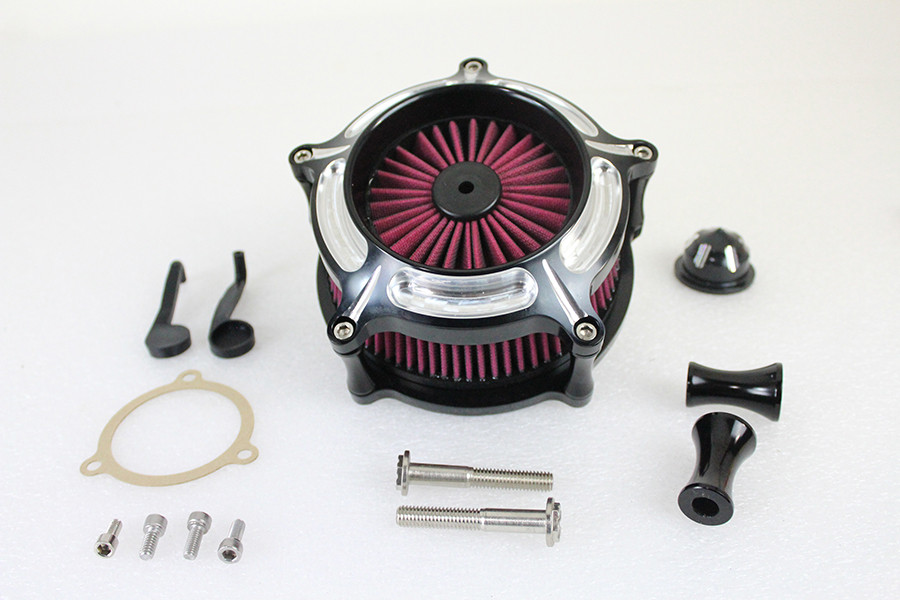 Wyatt Gatling - Exposed Filter Air Cleaner Kit Black
