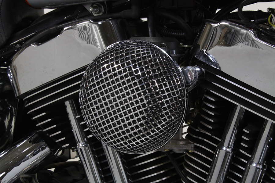 V-Twin - Chrome Wyatt Gatling Air Cleaner Assembly