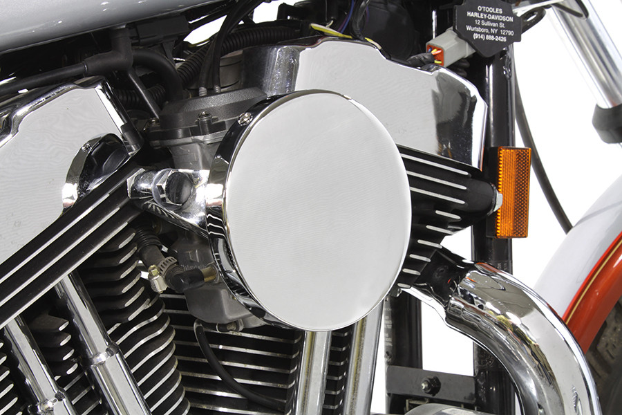 V-Twin - Chrome Wyatt Gatling Air Cleaner Assembly
