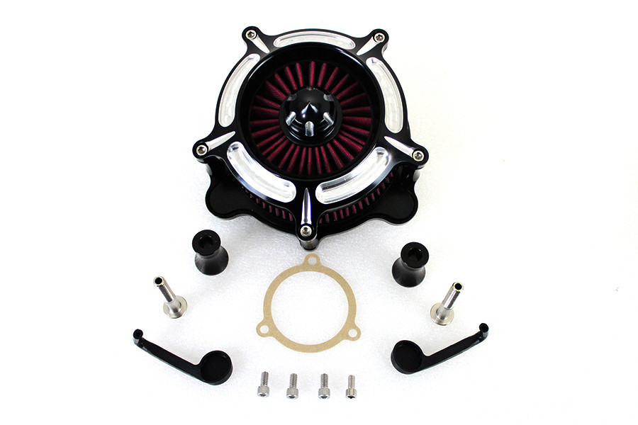 Wyatt Gatling - Exposed Filter Air Cleaner Kit Black