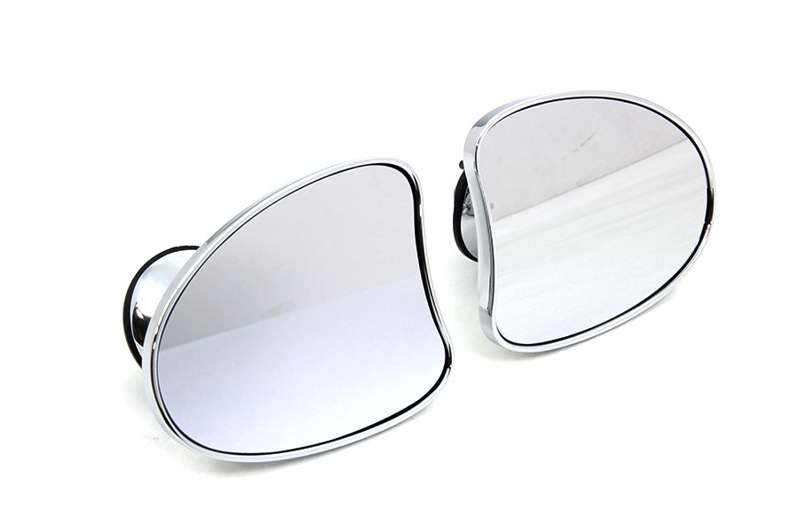 Wyatt Gatling #77886B4 - Mini Fairing Mirror Set Chrome