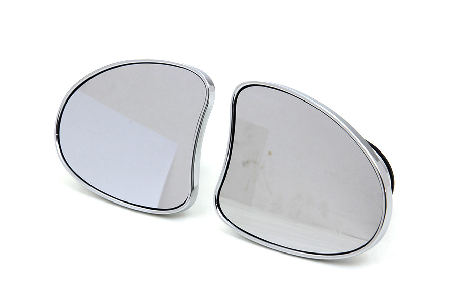 Wyatt Gatling #77886B4 - Mini Fairing Mirror Set Chrome