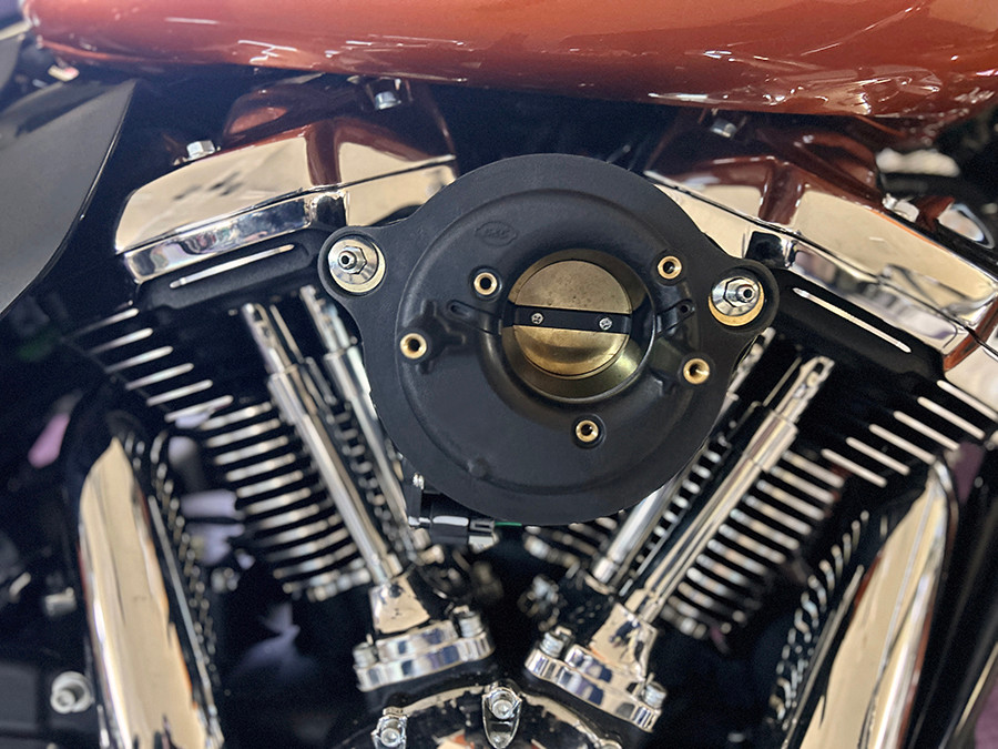 V-Twin - M8 Black Round Backing Plate