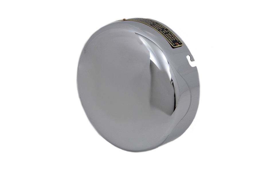 Wyatt Gatling #70397 - 6 inch Chrome Air Cleaner Cover