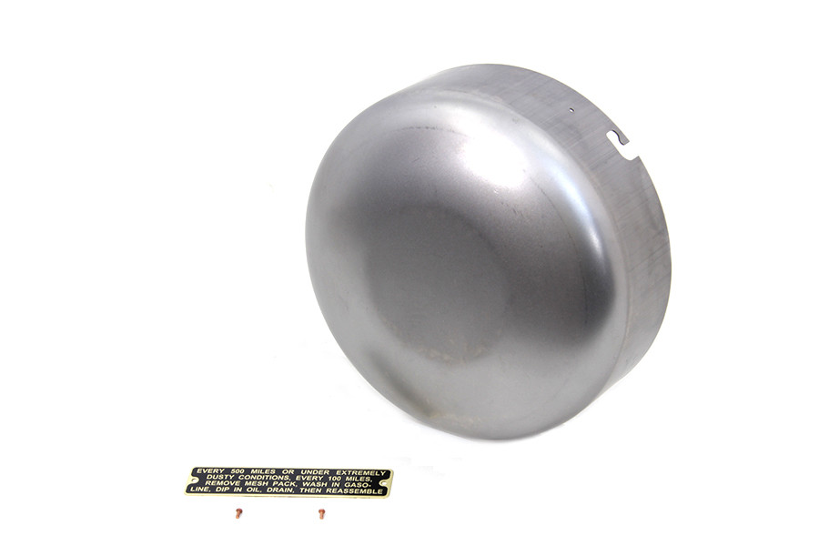 Wyatt Gatling #70397R - Raw 6 inch Air Cleaner Cover