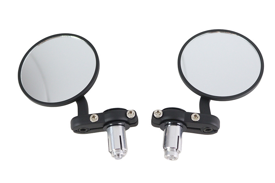 Wyatt Gatling #270004 - Cafe Style Mirror Set Black