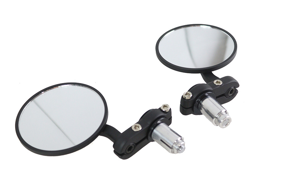 Wyatt Gatling #270004 - Cafe Style Mirror Set Black