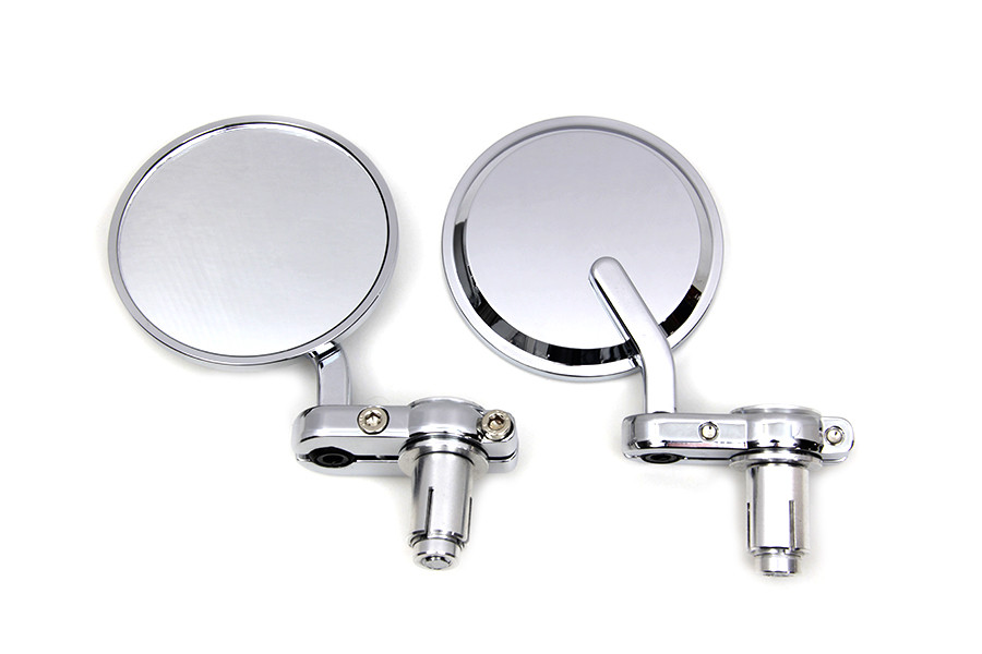 Wyatt Gatling #270005 - Cafe Style Mirror Set Chrome