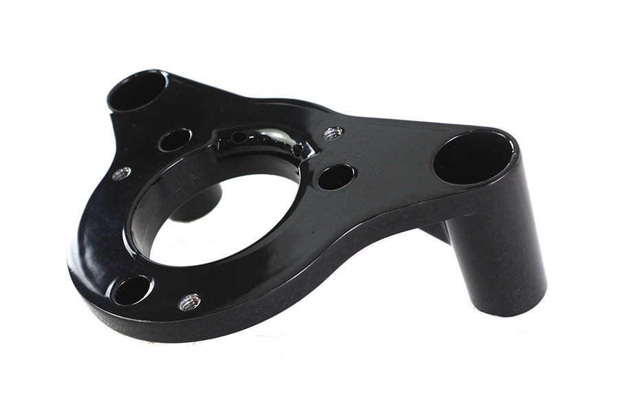 V-Twin - Heavy Breather Air Cleaner Mount Bracket Black
