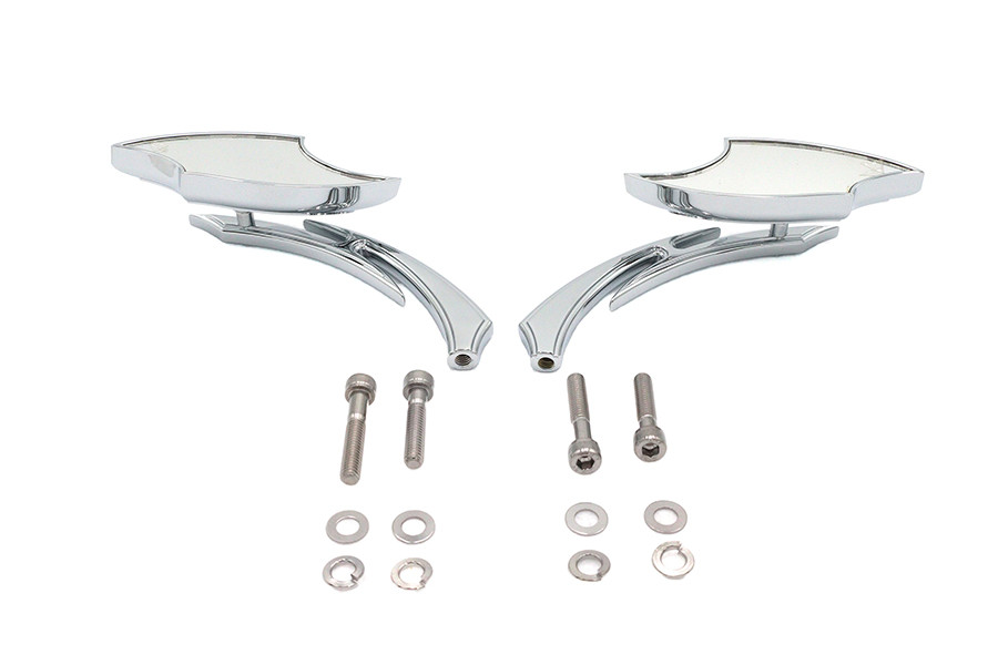 Wyatt Gatling #76503B4 - Lucifer Mirror Set with Sickle Stem