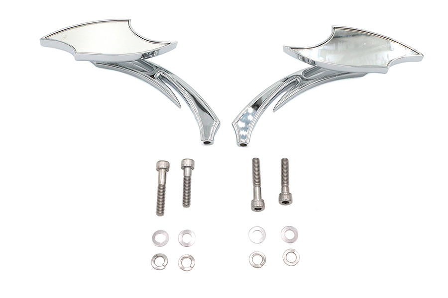 Wyatt Gatling #76503B4 - Lucifer Mirror Set with Sickle Stem
