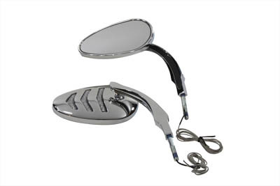 Wyatt Gatling #76557 - Detonator LED Mirror Set Billet