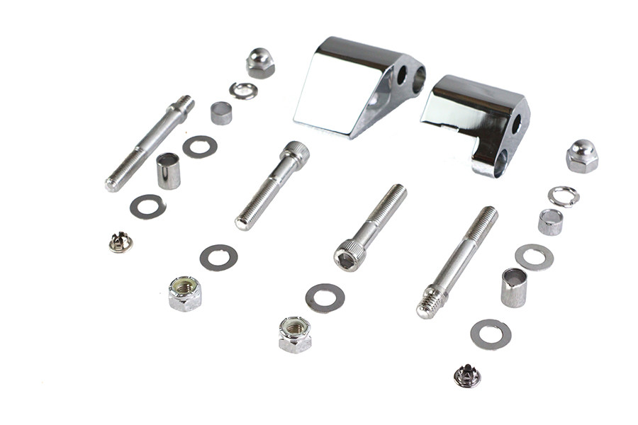 Wyatt Gatling #76499 - Chrome Mirror Mount Block