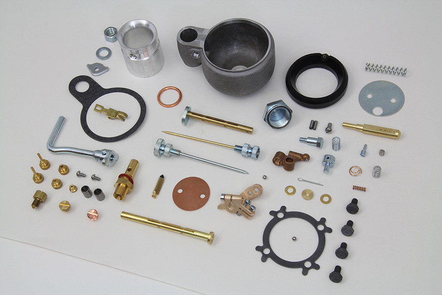 V-Twin - M35 1-1/8 inch Replica Linkert Carburetor Assembly Kit