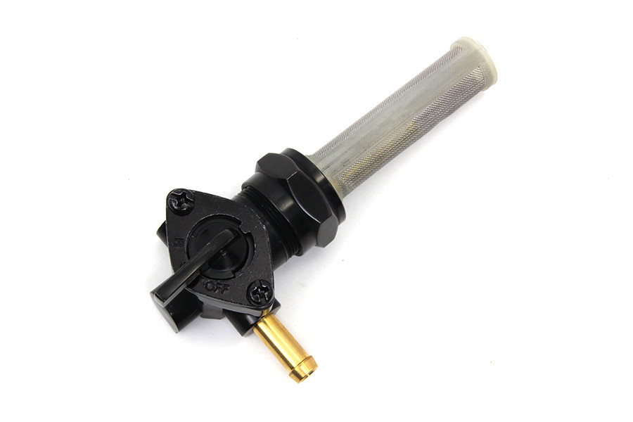 Sifton #011404 - Black Petcock with Right Outlet and Nut