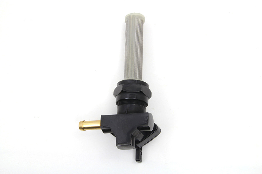 Sifton #011404 - Black Petcock with Right Outlet and Nut