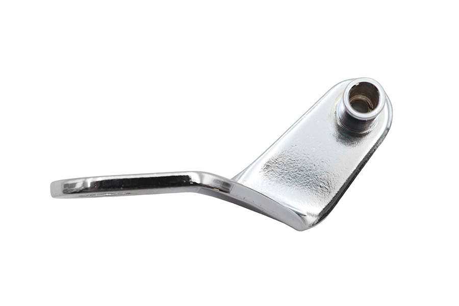 V-Twin #A-7098 - Chrome Carburetor Cable Support Bracket
