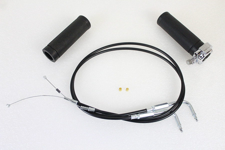 V-Twin - Twist Grip Kit with Cables