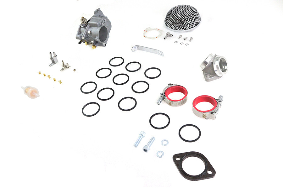 V-Twin - OKO 47mm Shorty Carburetor Kit Alloy