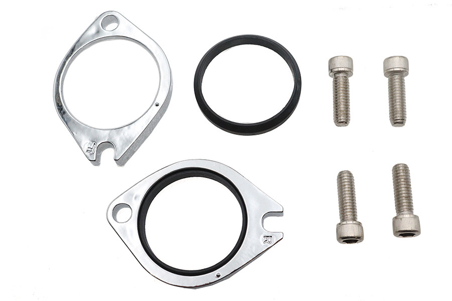 V-Twin - Intake Manifold Flange Kit Chrome