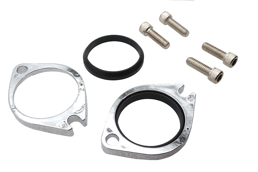 V-Twin - Intake Manifold Flange Kit Chrome