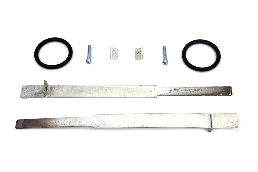 V-Twin - Replica Cadmium Intake Manifold Clamp Set