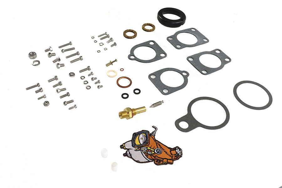 V-Twin - Carburetor Service and Hardware Kit